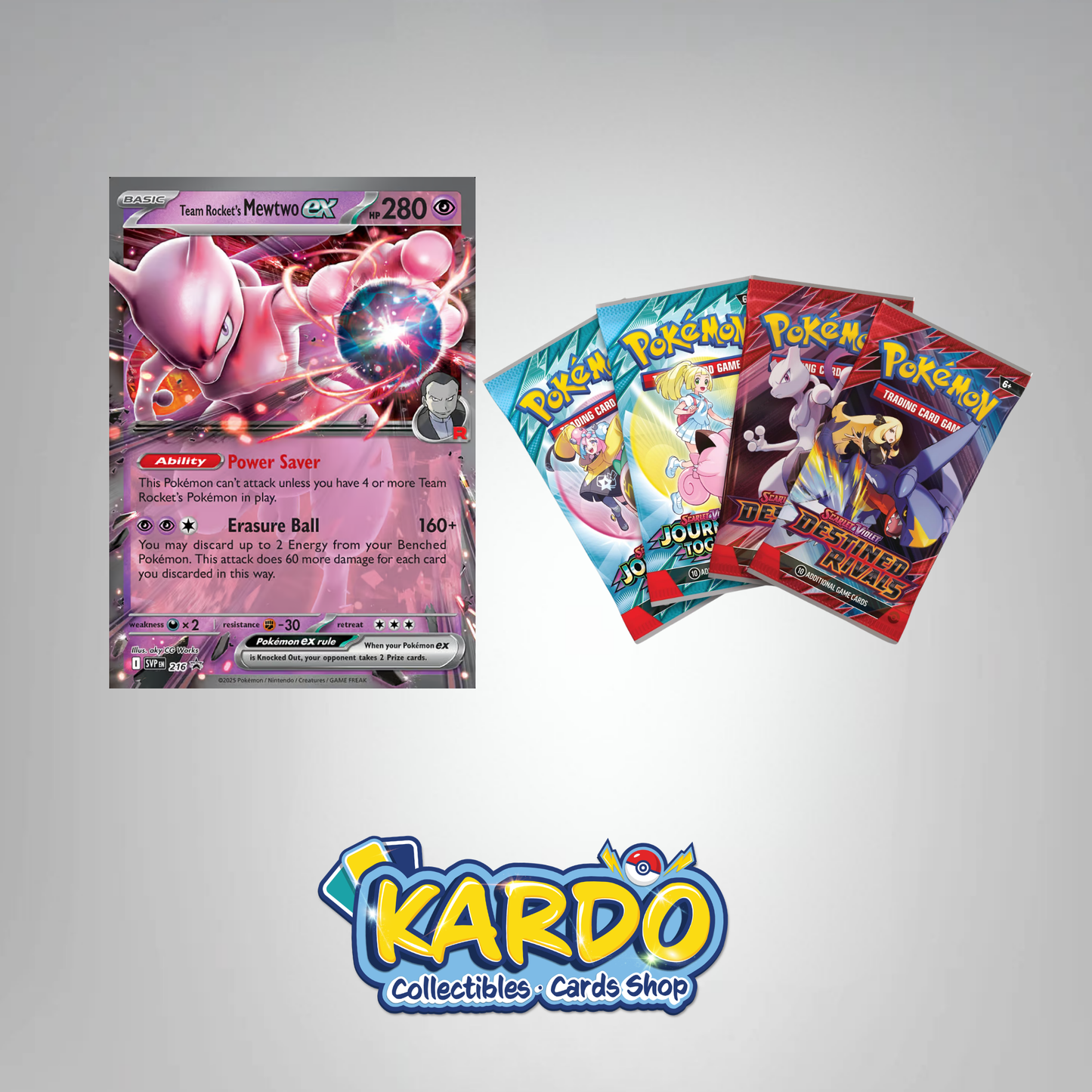 Team Rocket's Mewtwo ex Tin