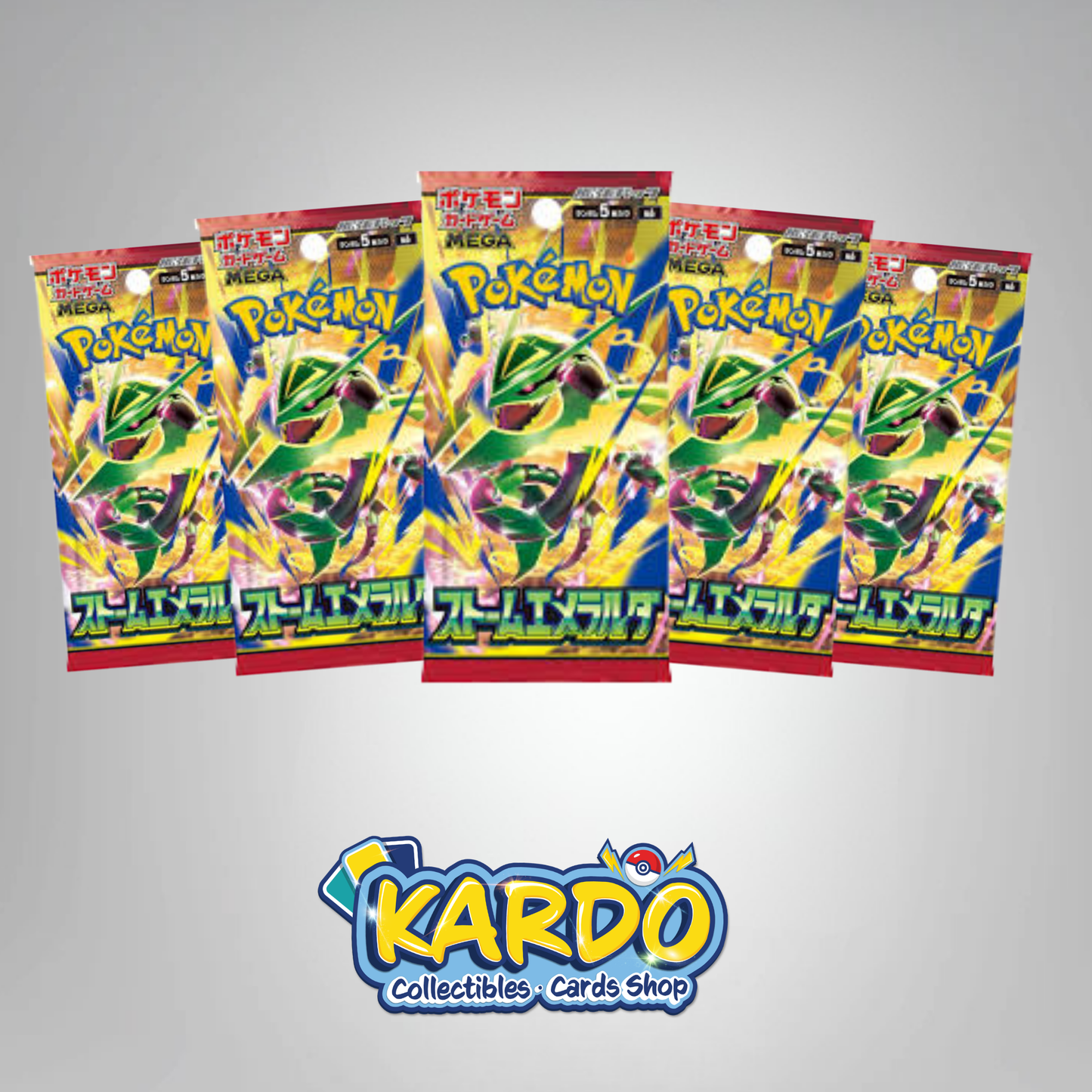 Storm Emeralda JP Booster Pack x 5