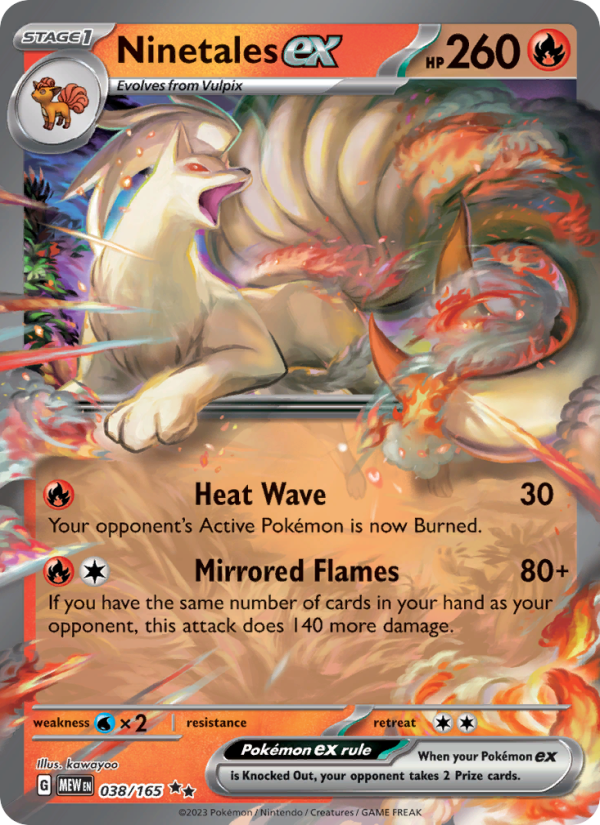 Ninetales EX 038/165