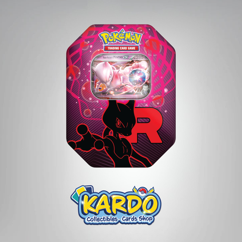 Team Rocket's Mewtwo ex Tin