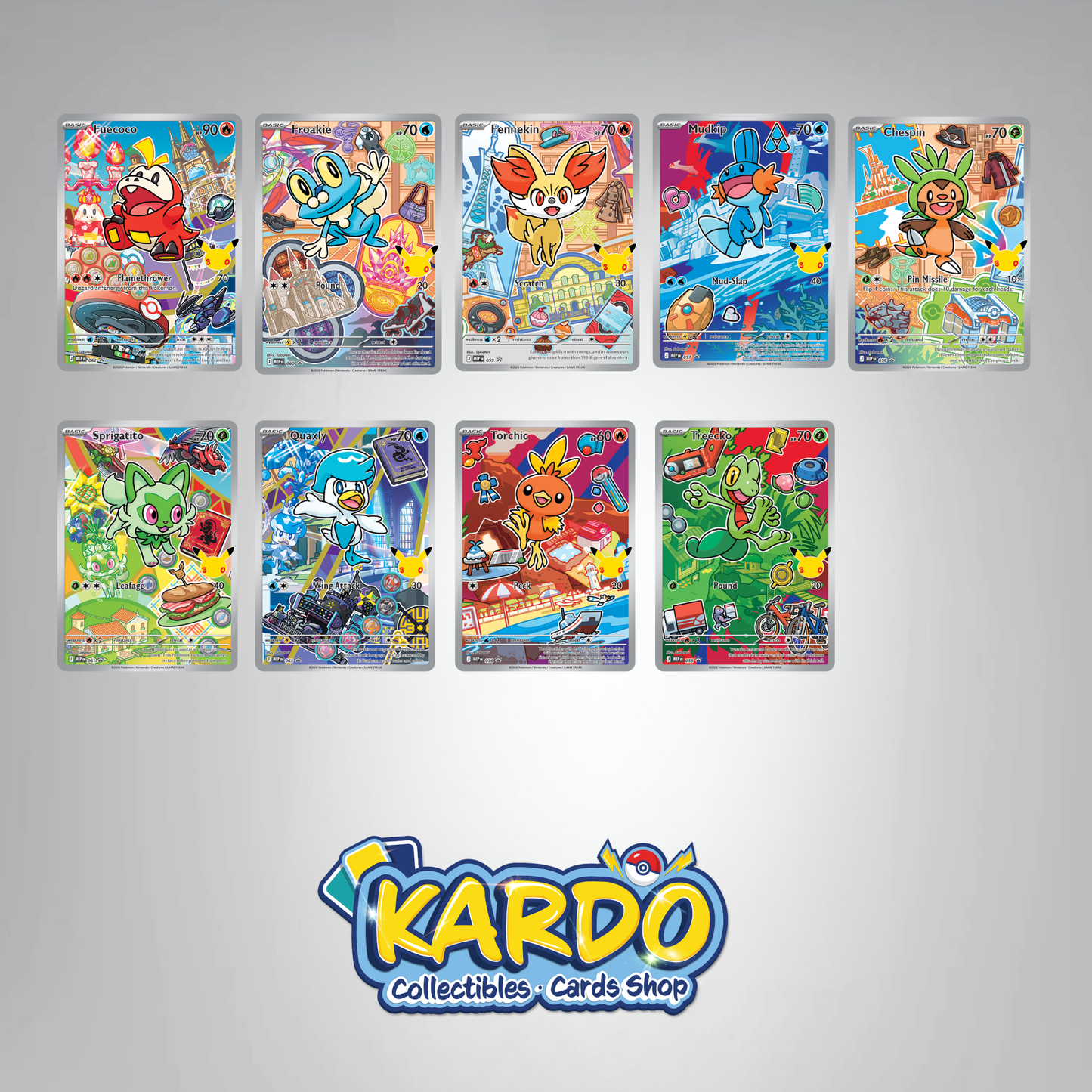 Pokemon First Partner Illustration Collection Series 3