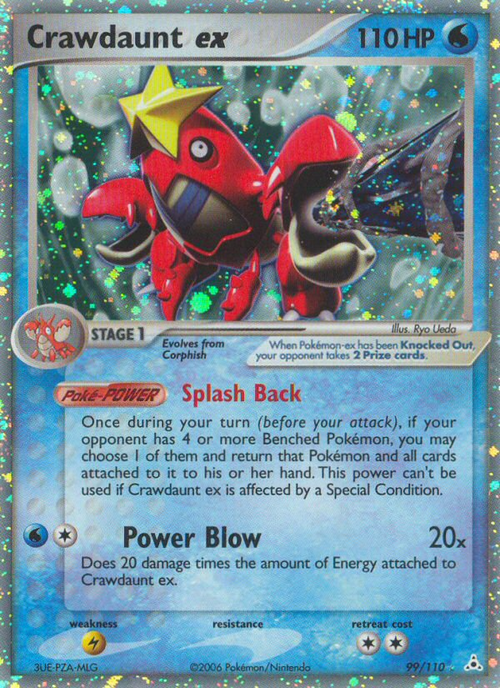 Crawdaunt ex 099/110