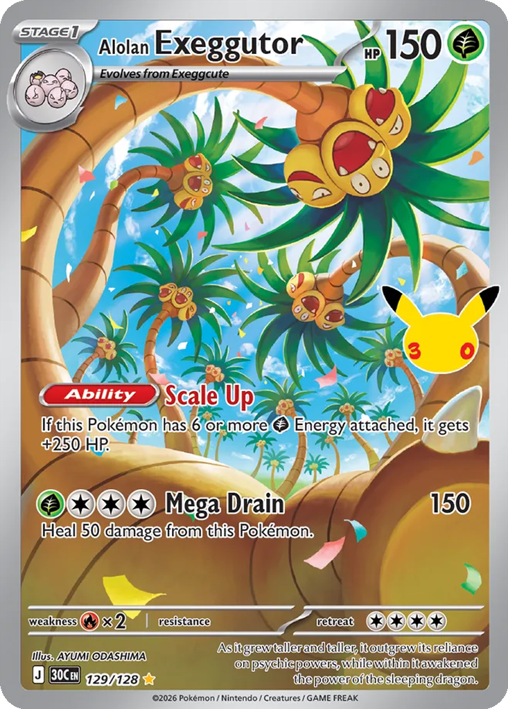 Alolan Exeggutor 129/128