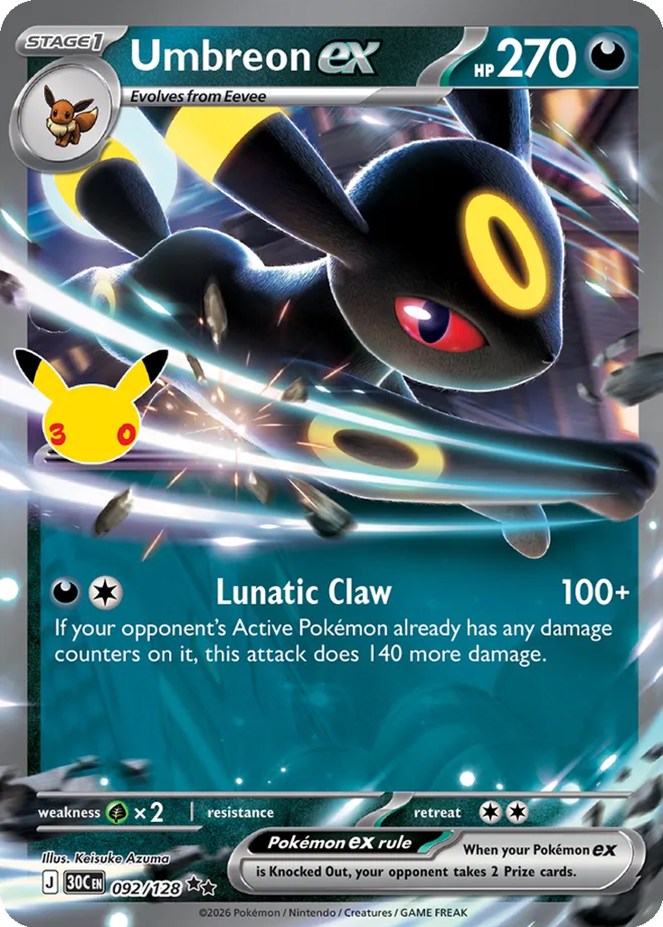 Umbreon ex 092/128