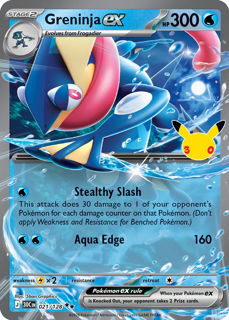 Greninja ex 021/128