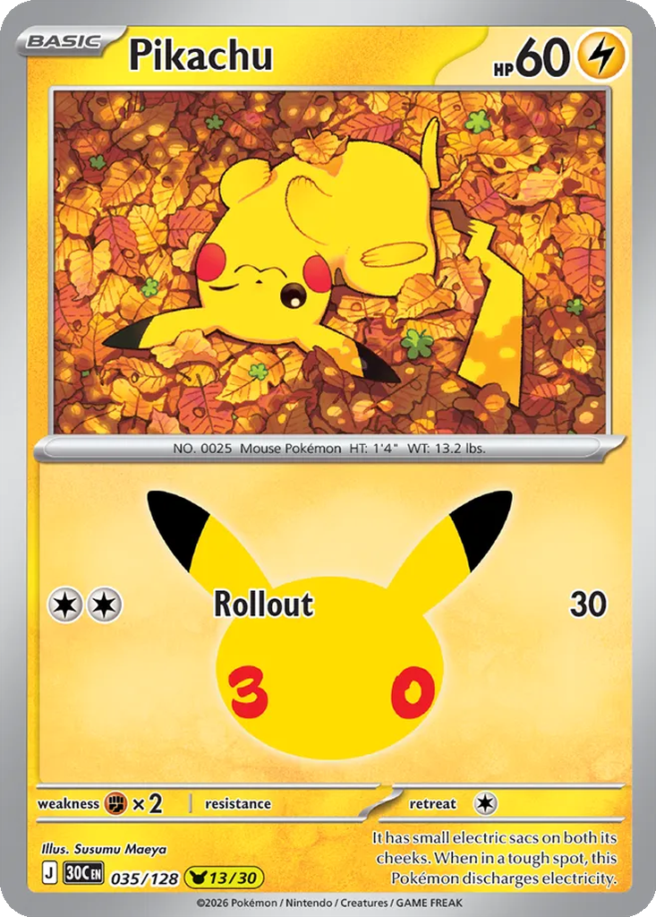 Pikachu 035/128