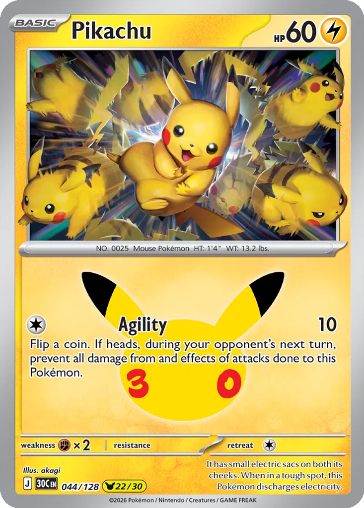 Pikachu 044/128